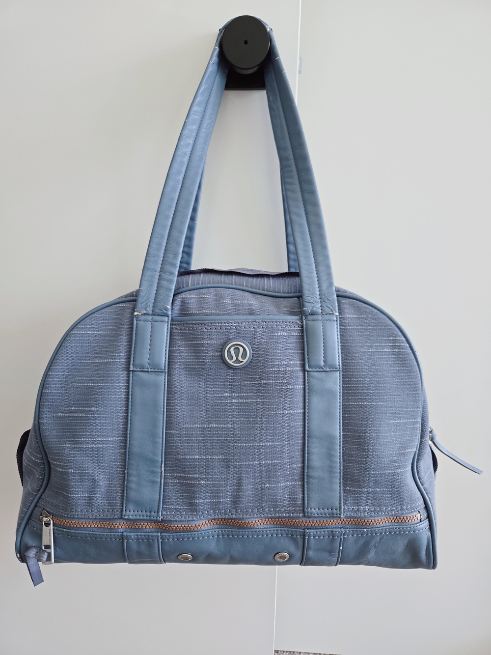 Om For All Bag, BLUE DENIM. Duffle Vintage LULU Y2K - Picture 3 of 10